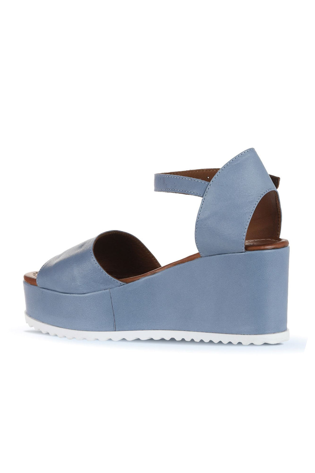 Bueno Women's Leather Wedge Sandal