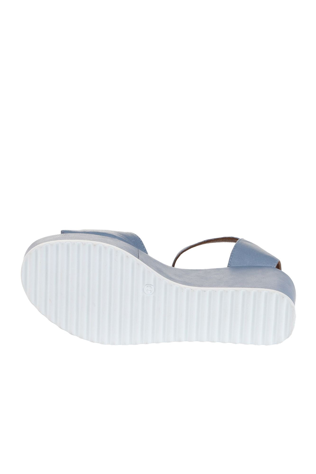 Bueno Women's Leather Wedge Sandal