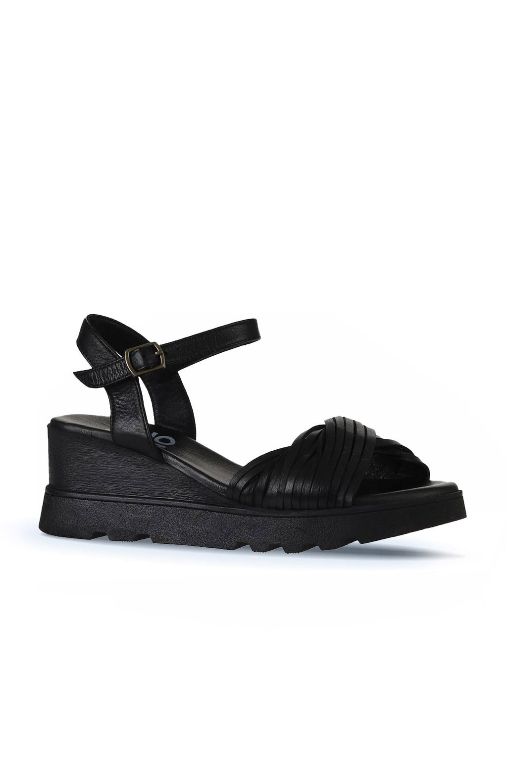 Bueno Women's Leather Wedge Sandal