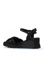 Bueno Women's Leather Wedge Sandal