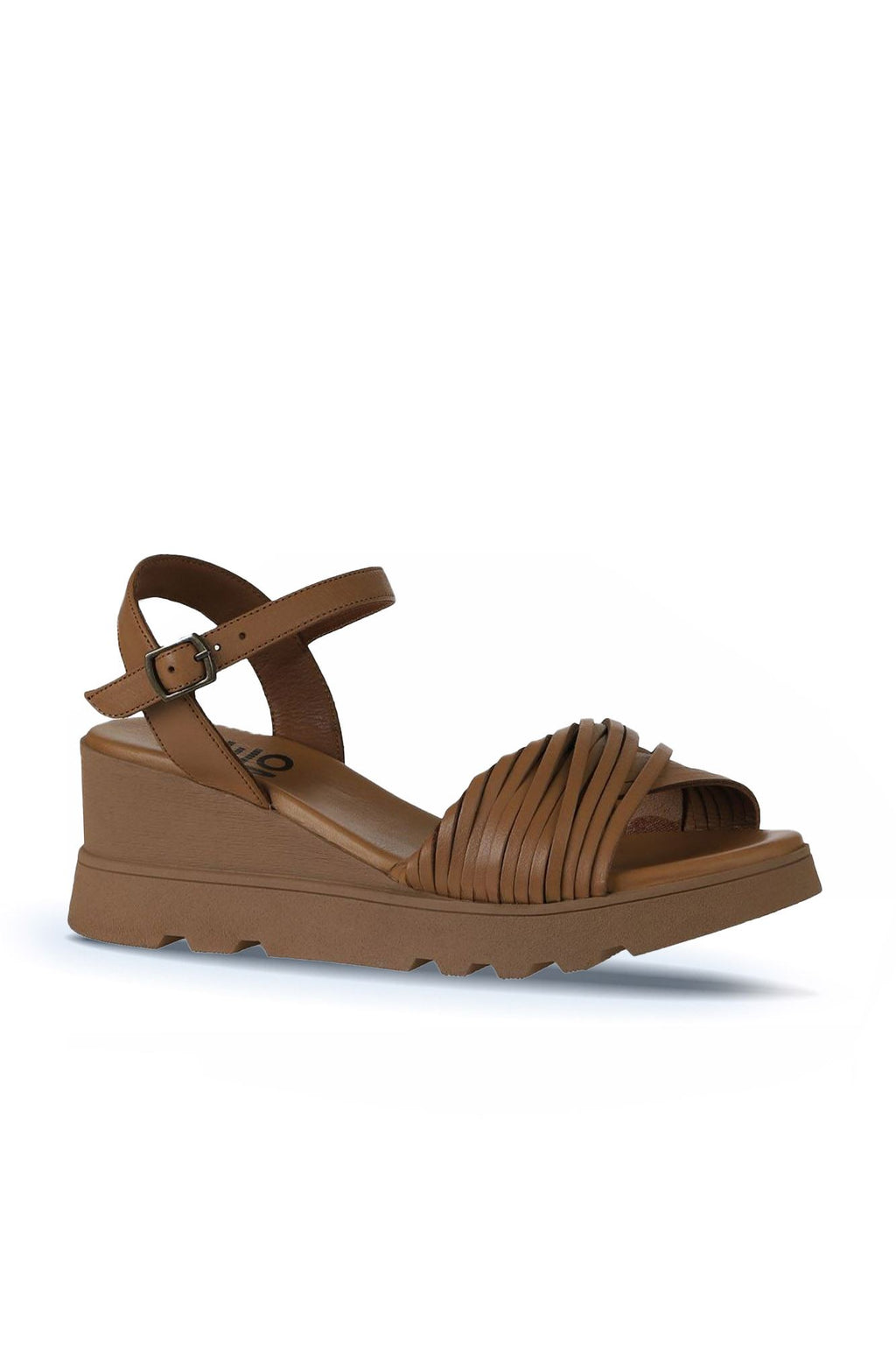 Bueno Women's Leather Wedge Sandal