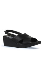 Bueno Women's Leather Wedge Sandal
