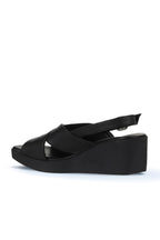 Bueno Women's Leather Wedge Sandal