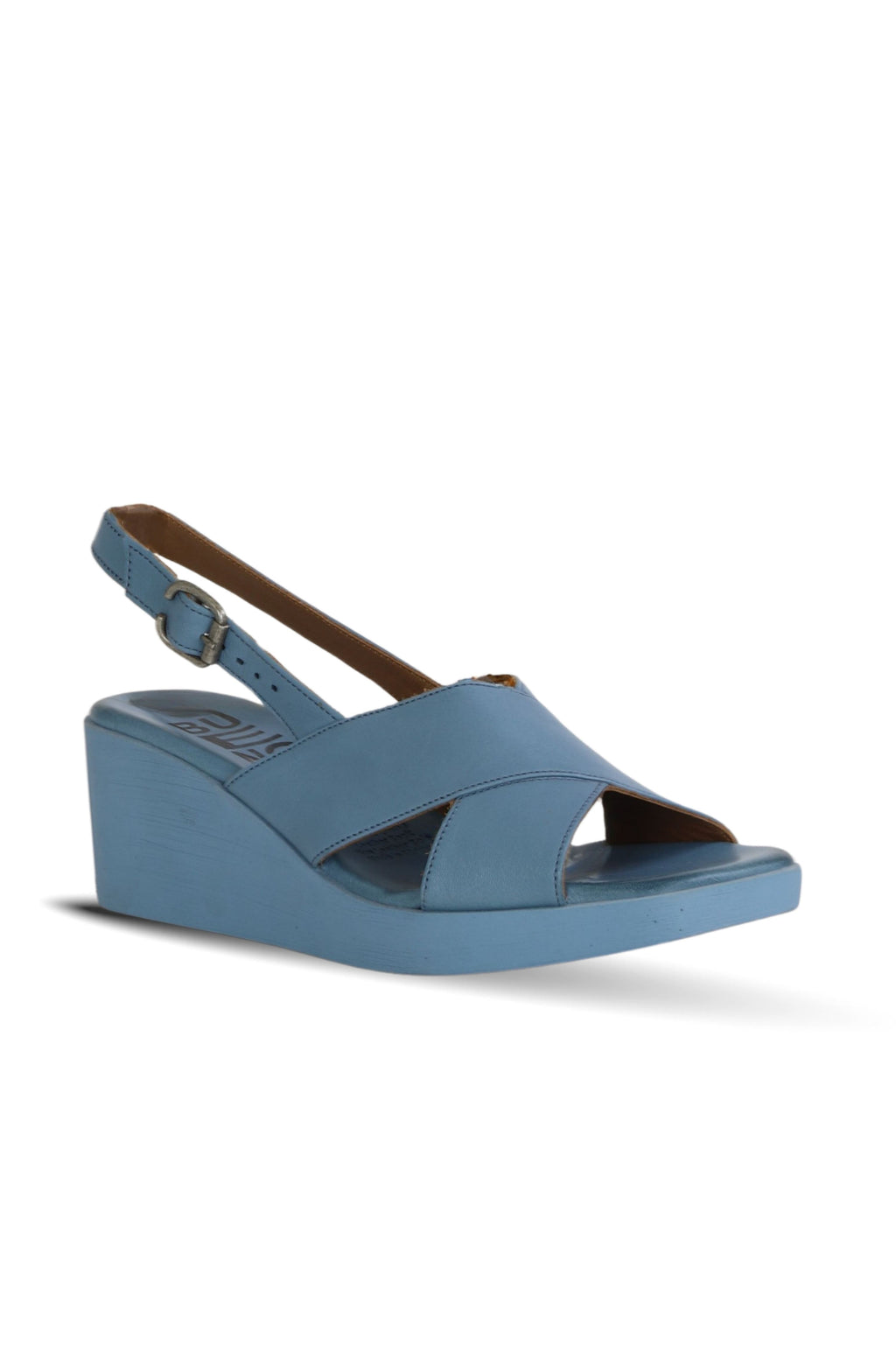 Bueno Women's Leather Wedge Sandal