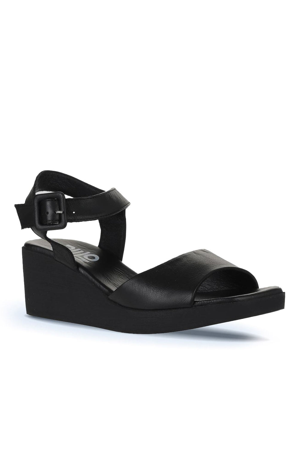 Bueno Women's Leather Wedge Sandal