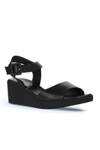 Bueno Women's Leather Wedge Sandal