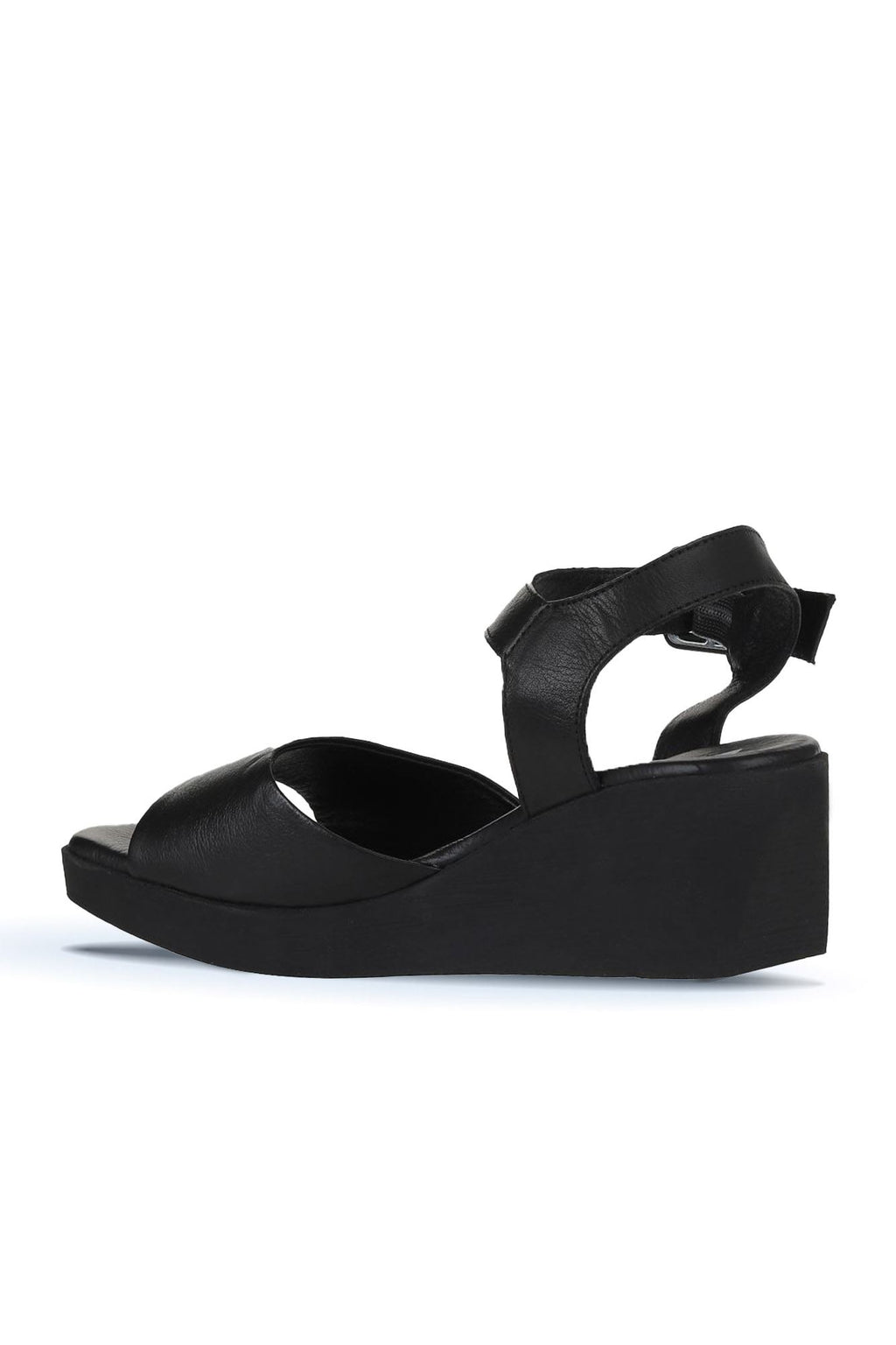 Bueno Women's Leather Wedge Sandal