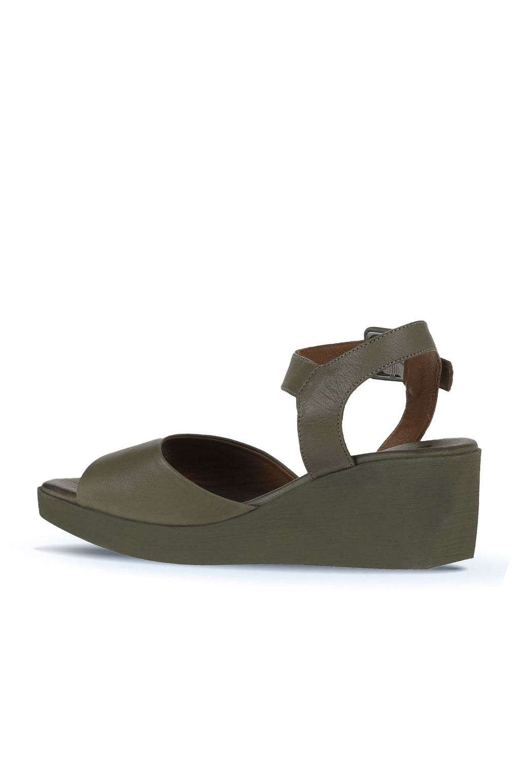 Bueno Women's Leather Wedge Sandal