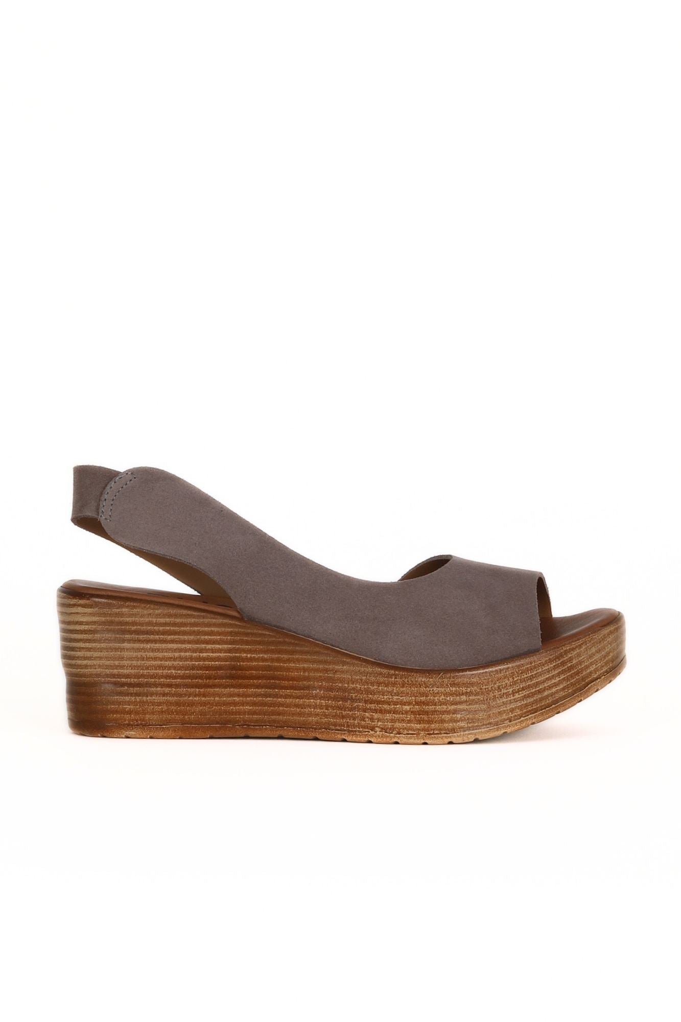 Bueno Women's Leather Wedge Sandal