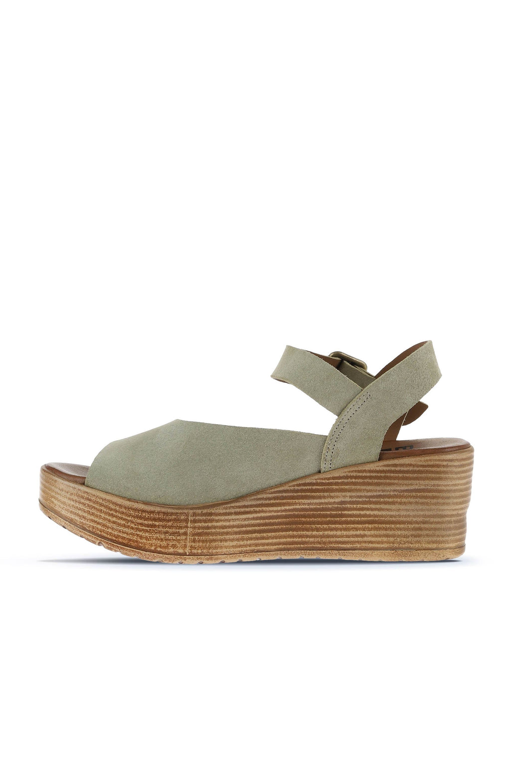 Bueno Women's Leather Wedge Sandal