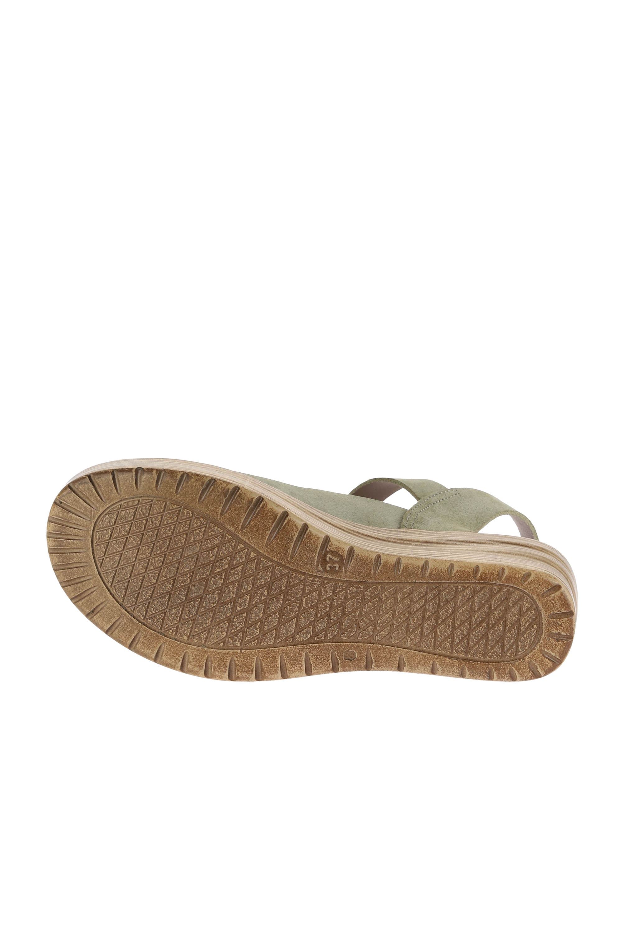 Bueno Women's Leather Wedge Sandal