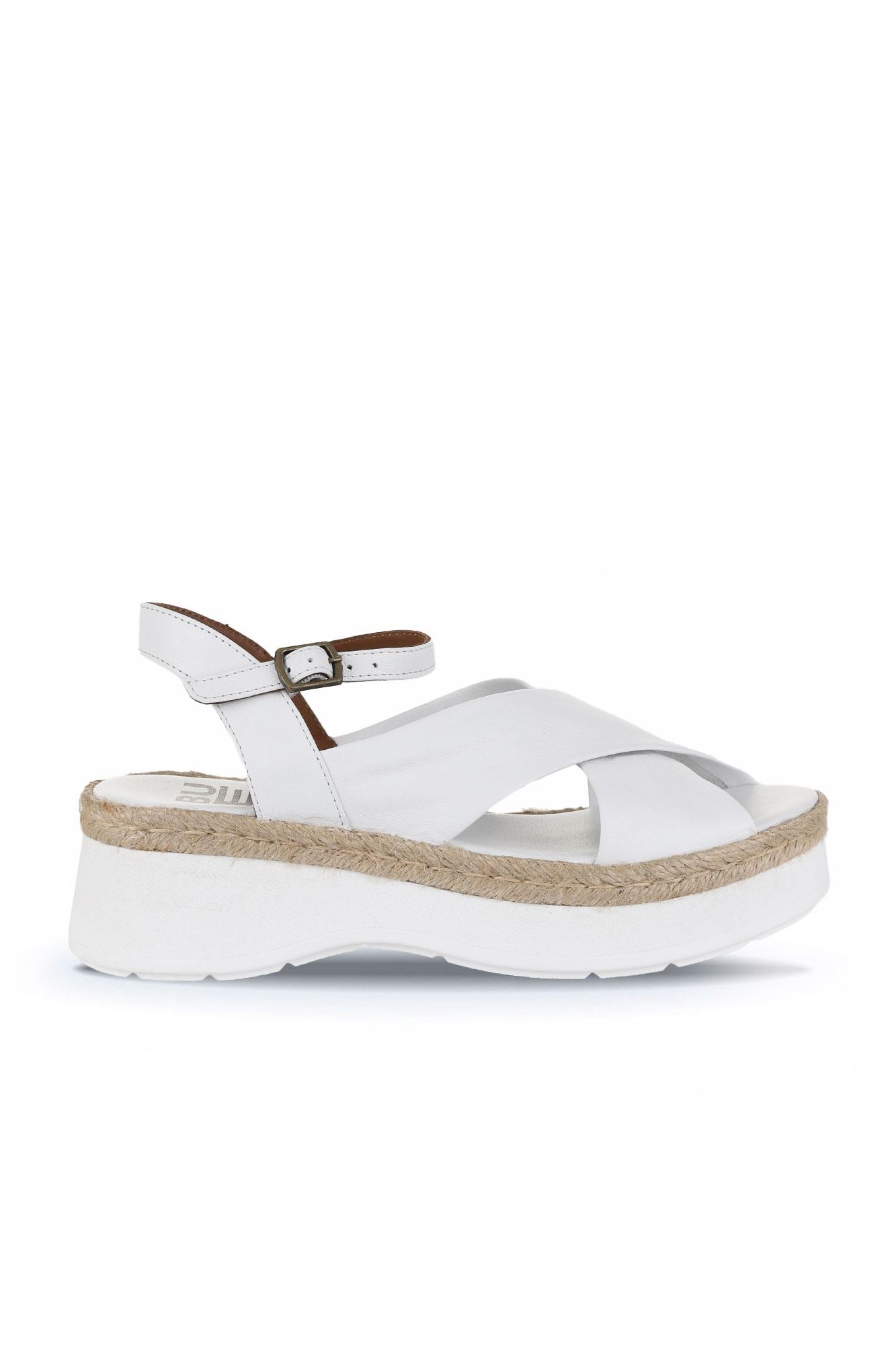 Bueno Women's Leather Wedge Sandal