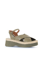 Bueno Women's Leather Wedge Sandal