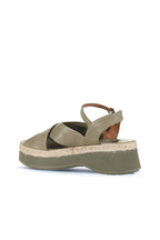 Bueno Women's Leather Wedge Sandal