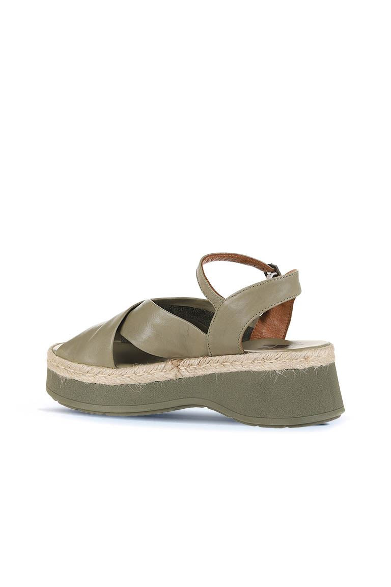 Bueno Women's Leather Wedge Sandal