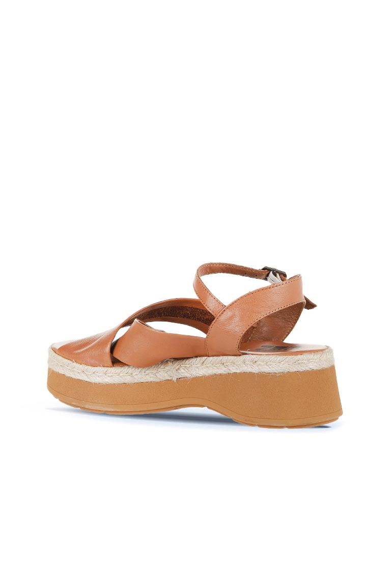 Bueno Women's Leather Wedge Sandal