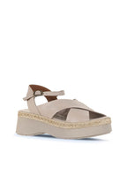 Bueno Women's Leather Wedge Sandal