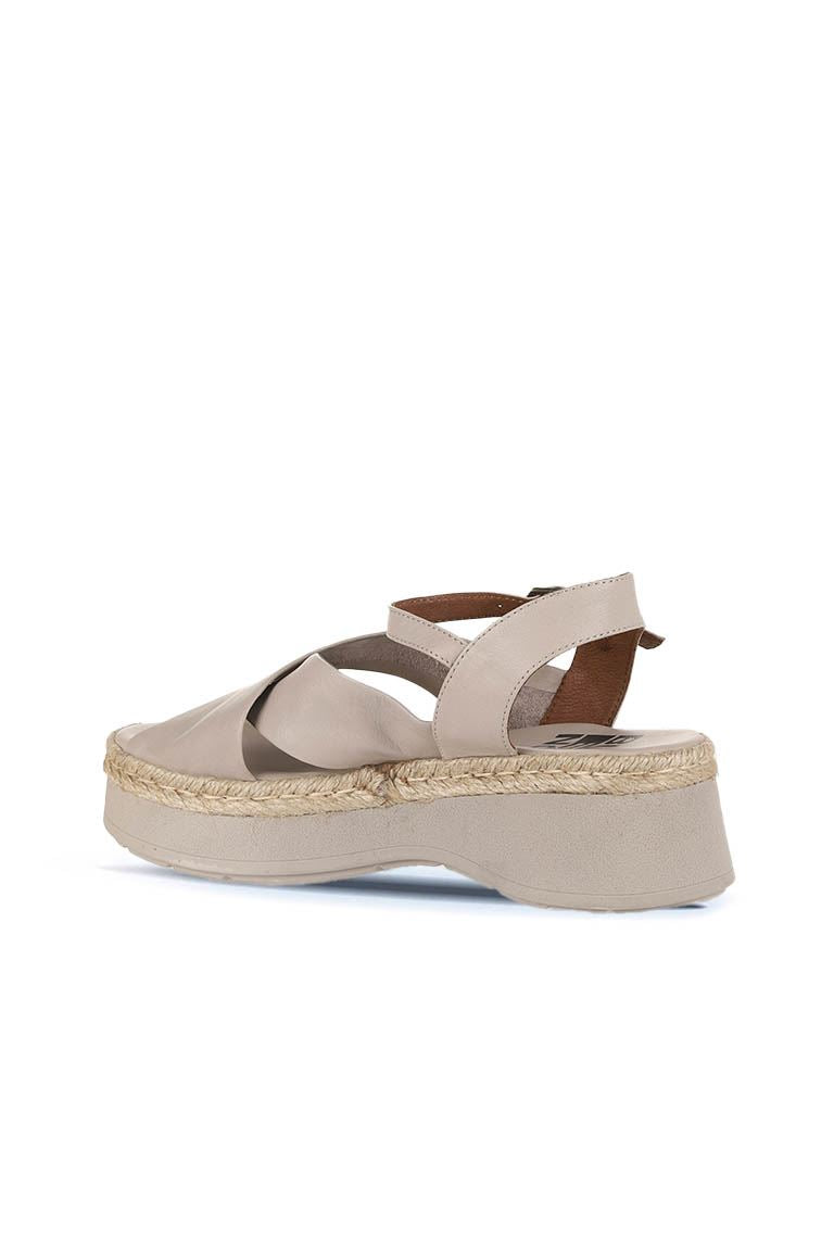 Bueno Women's Leather Wedge Sandal