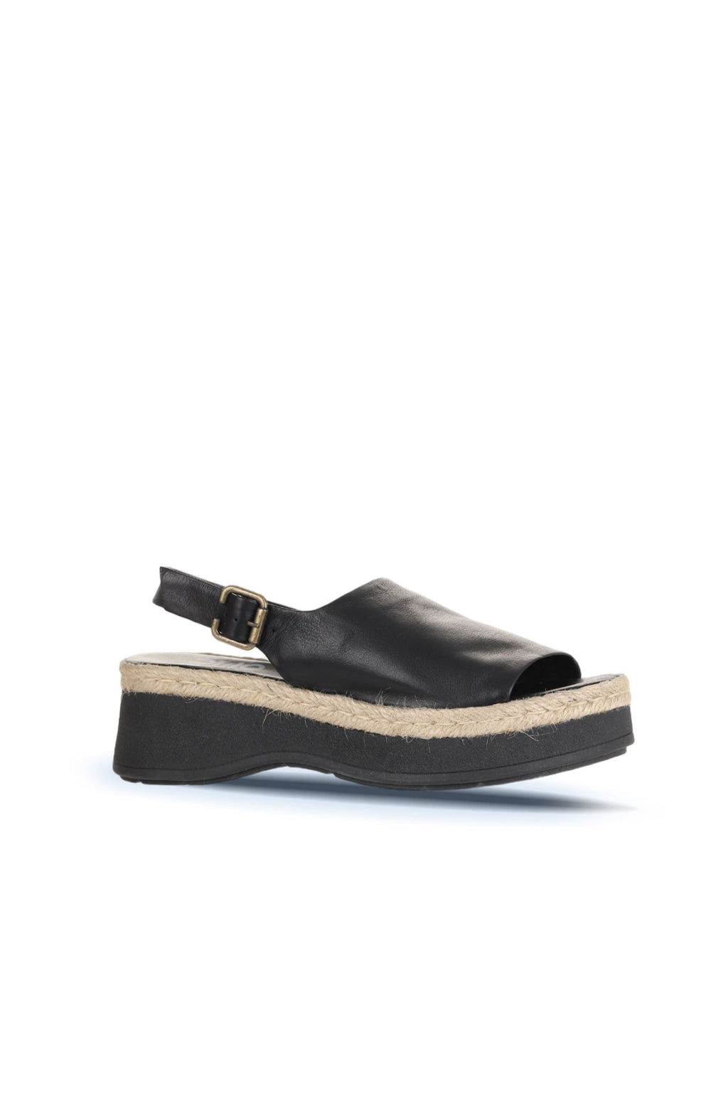 Bueno Women's Leather Flat Sandal