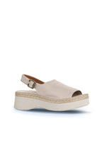 Bueno Women's Leather Flat Sandal