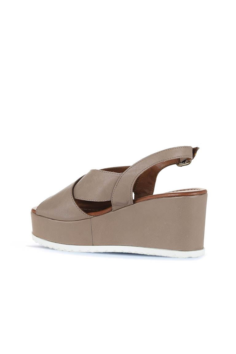 Bueno Women's Leather Wedge Sandal