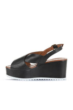Bueno Women's Leather Wedge Sandal
