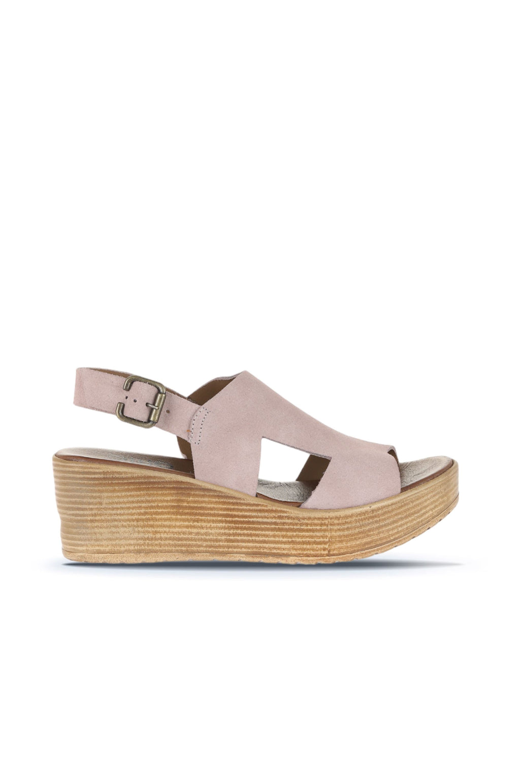 Bueno Women's Leather Wedge Sandal