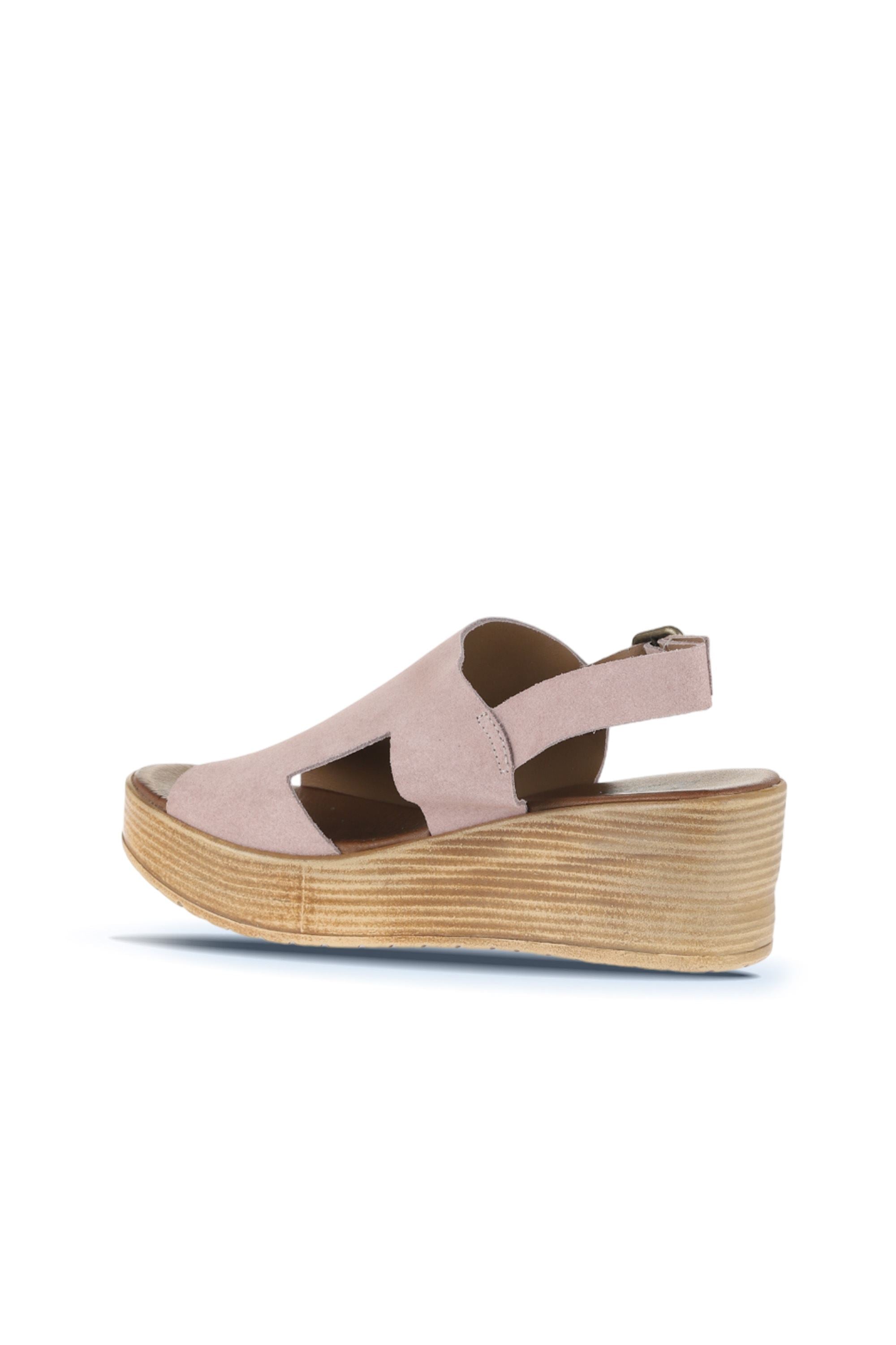 Bueno Women's Leather Wedge Sandal