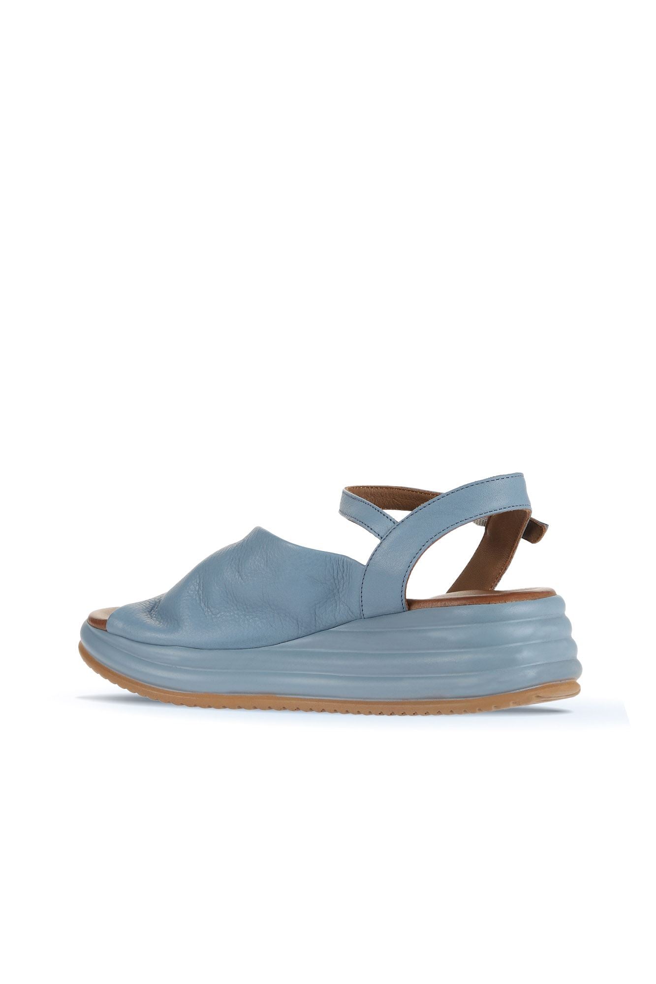 Bueno Women's Leather Wedge Sandal