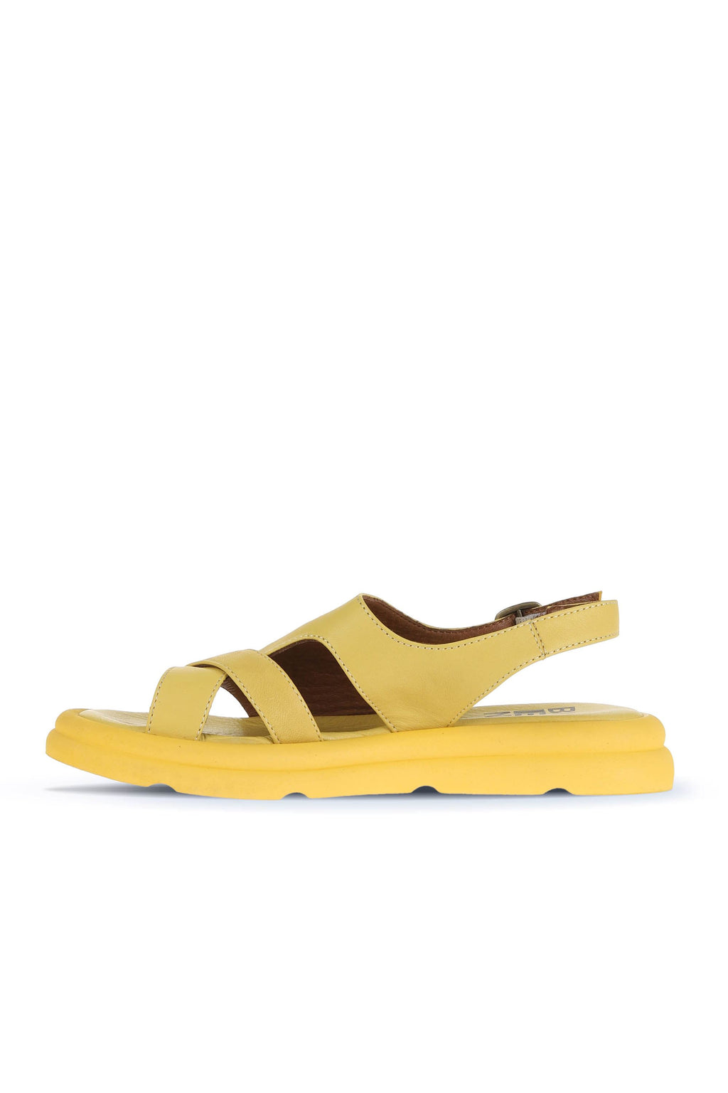 Bueno Women's Leather Flat Sandal