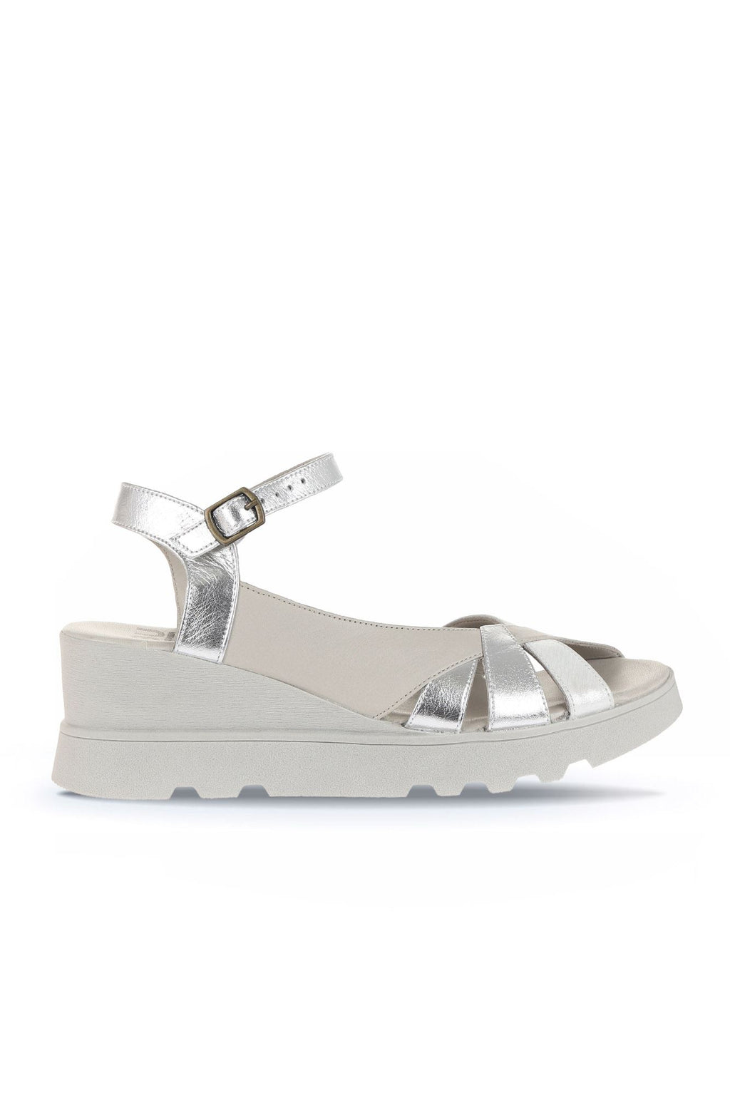 Bueno Women's Leather Wedge Sandal