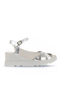 Bueno Women's Leather Wedge Sandal