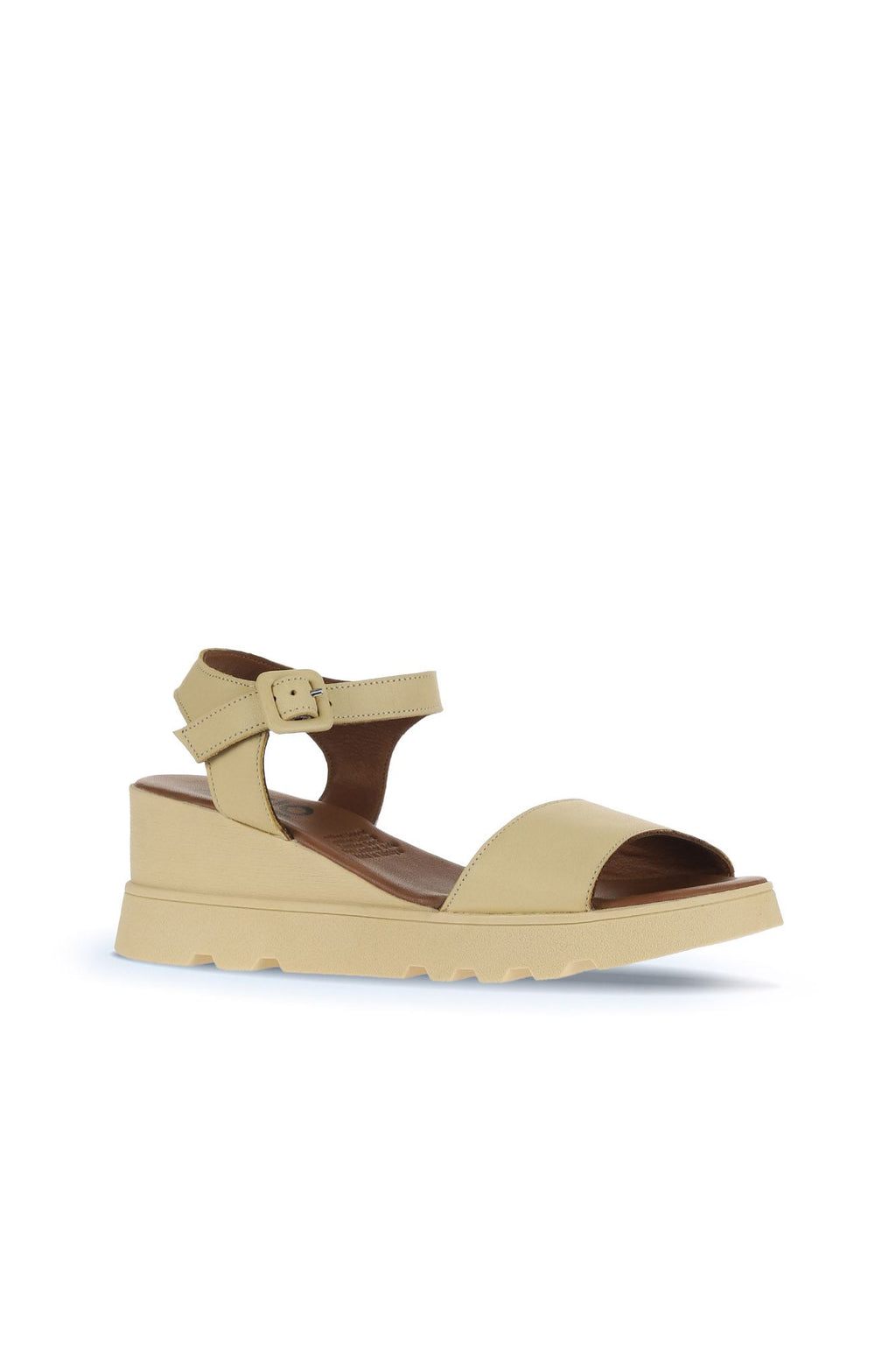 Bueno Women's Leather Wedge Sandal