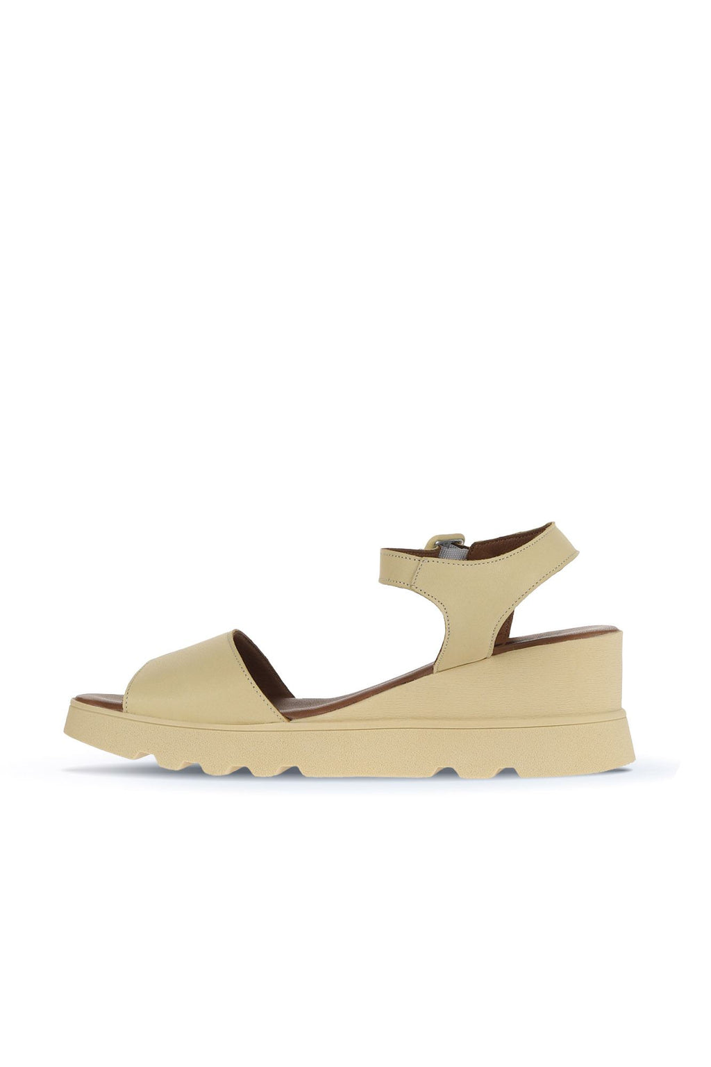 Bueno Women's Leather Wedge Sandal