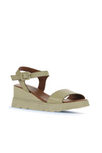 Bueno Women's Leather Wedge Sandal