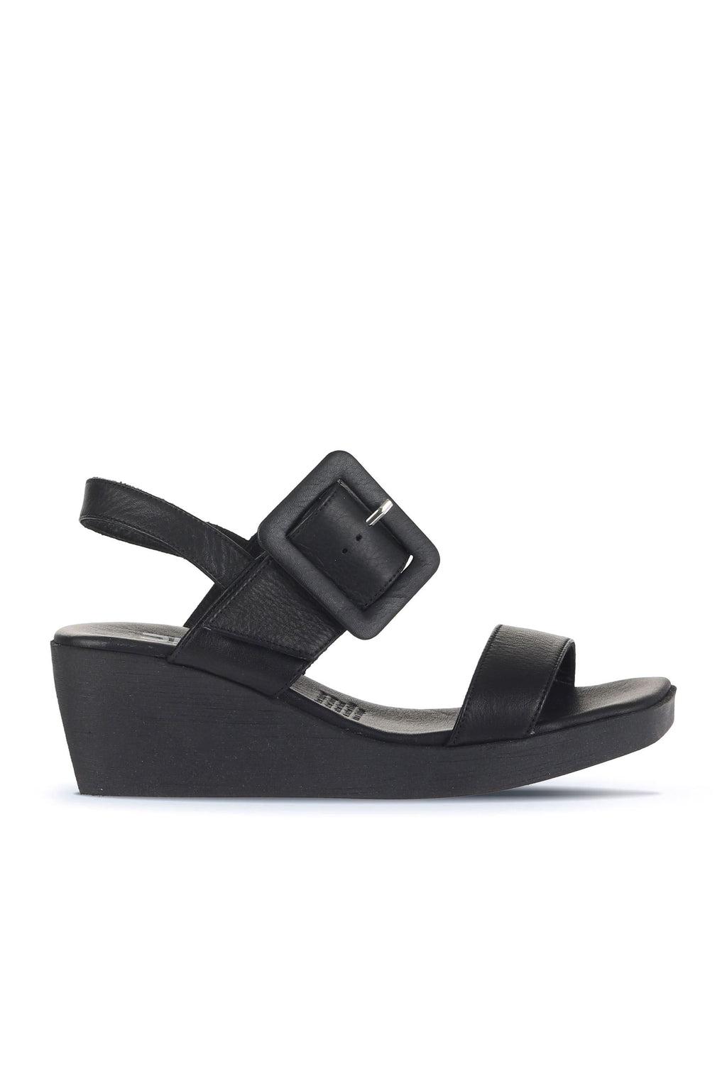 Bueno Women's Leather Wedge Sandal