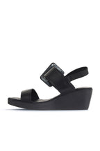 Bueno Women's Leather Wedge Sandal