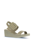 Bueno Women's Leather Wedge Sandal
