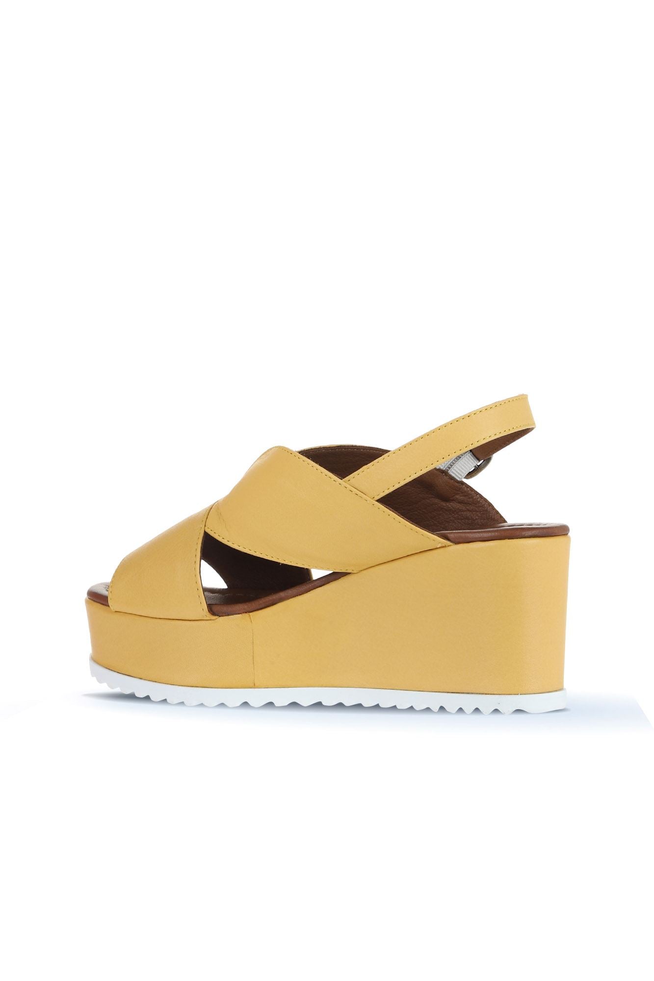 Bueno Women's Leather Wedge Sandal