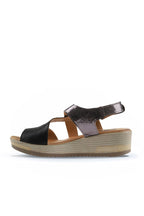 Bueno Women's Leather Wedge Sandal