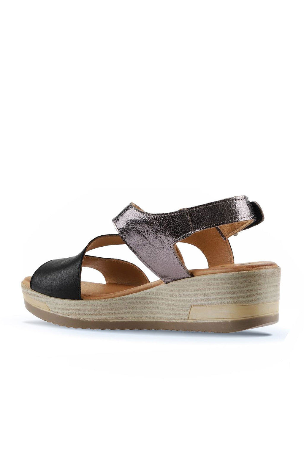 Bueno Women's Leather Wedge Sandal