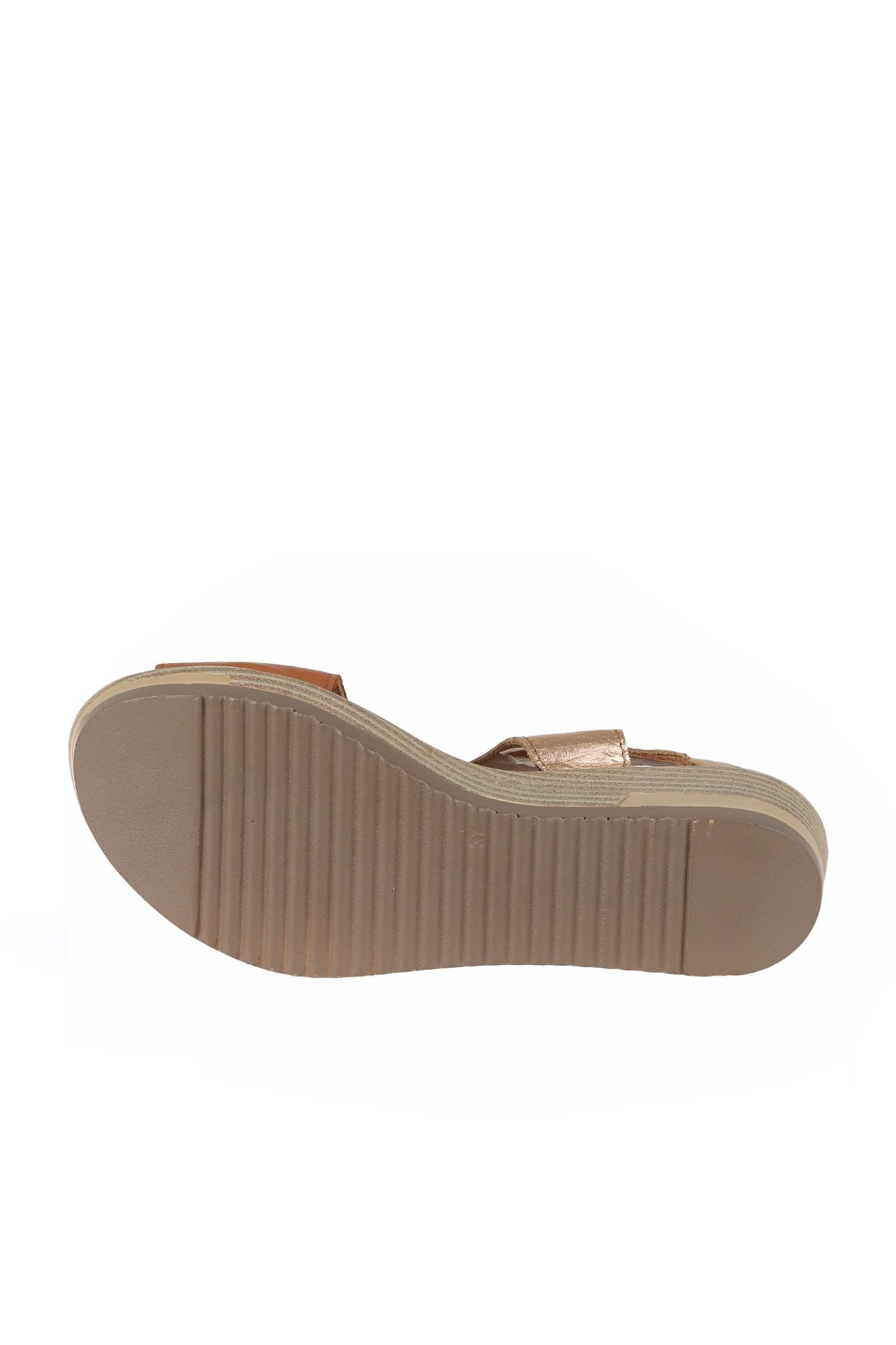 Bueno Women's Leather Wedge Sandal