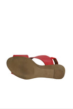 Bueno Women's Leather Wedge Sandal