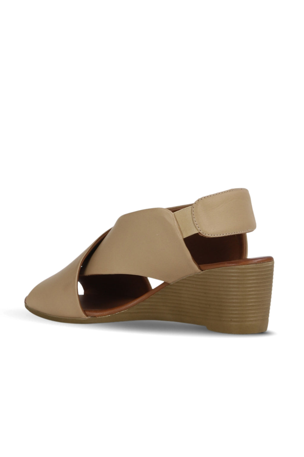 Bueno Women's Leather Wedge Sandal