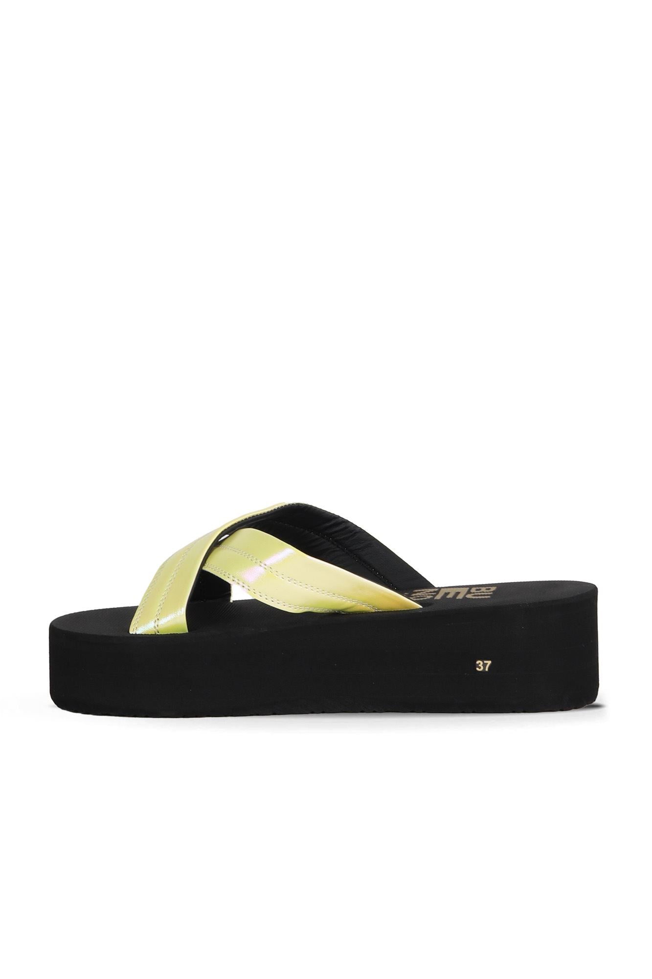 Bueno Women's Leather Wedge Slipper