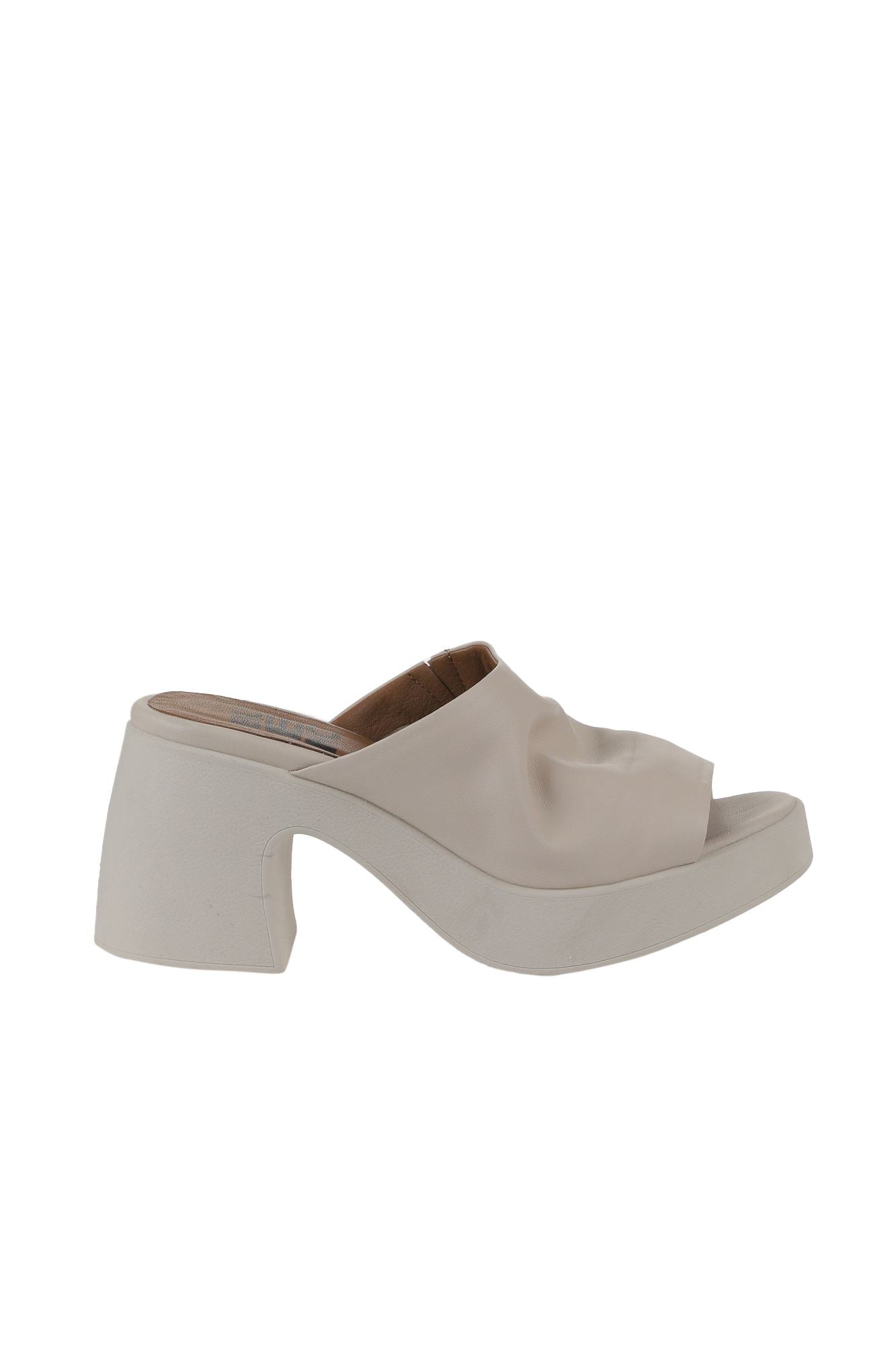 Bueno Women's Leather Heeled Slipper