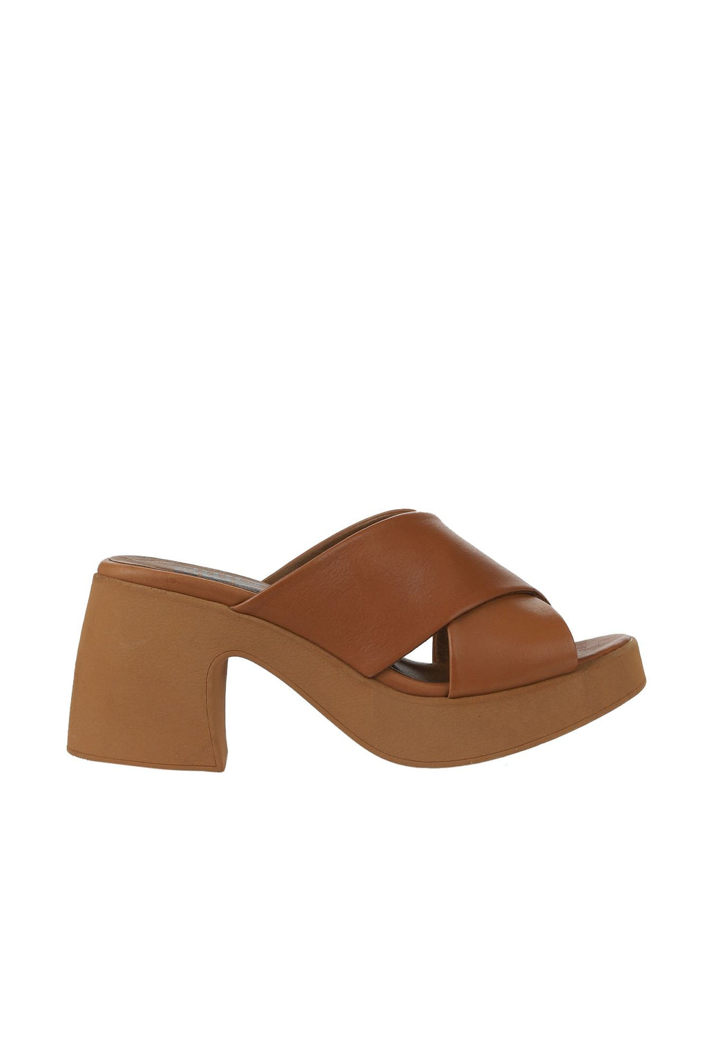 Bueno Women's Leather Heeled Slipper