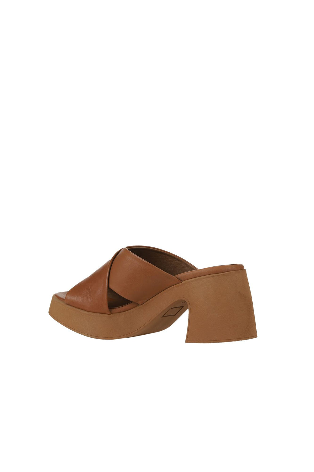 Bueno Women's Leather Heeled Slipper