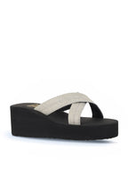 Bueno Women's Leather Wedge Slipper