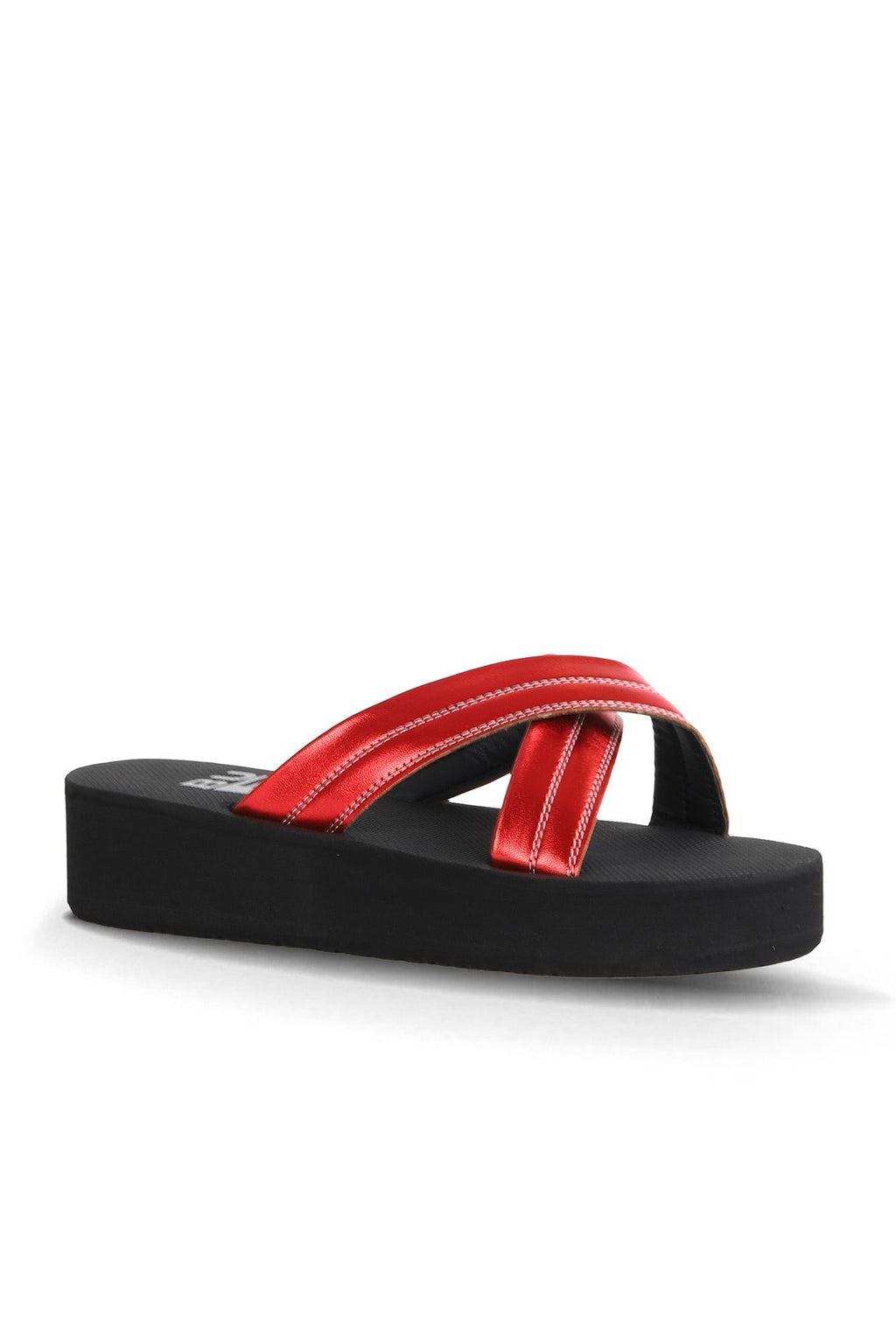 Bueno Women's Leather Wedge Slipper